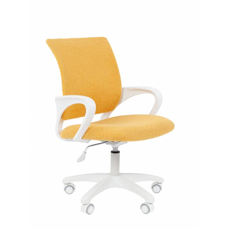 Детское кресло Kids 103 Россия ткань В лимон, белый пластик LT главное фото