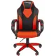Офисное кресло Chairman game 17 Россия экопремиум черный/красный. Фото товара с разных ракурсов.