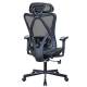 Кресло  PREMIUM "Axion ER-701", синхромеханизм, регулируемые подголовник и спинка, сетка, черное, 532965. Фото товара с разных ракурсов.